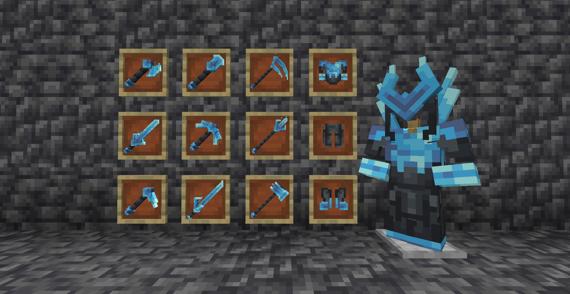 Frostforge armor & weapons