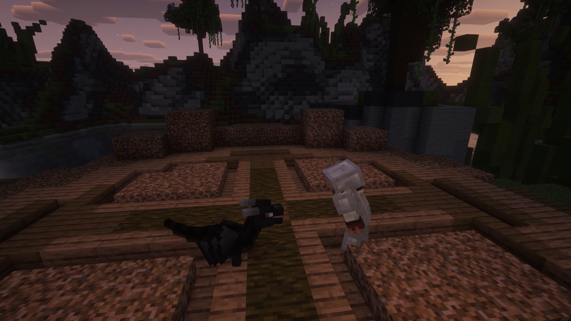 Baby ender dragon pet & plushie